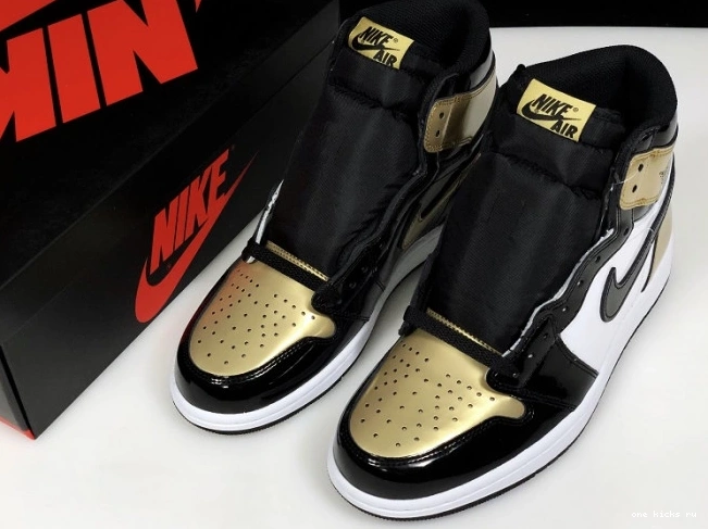 Chep Onekick High 1 Jordan Retro Air Toe 861428-007 Glod 0604